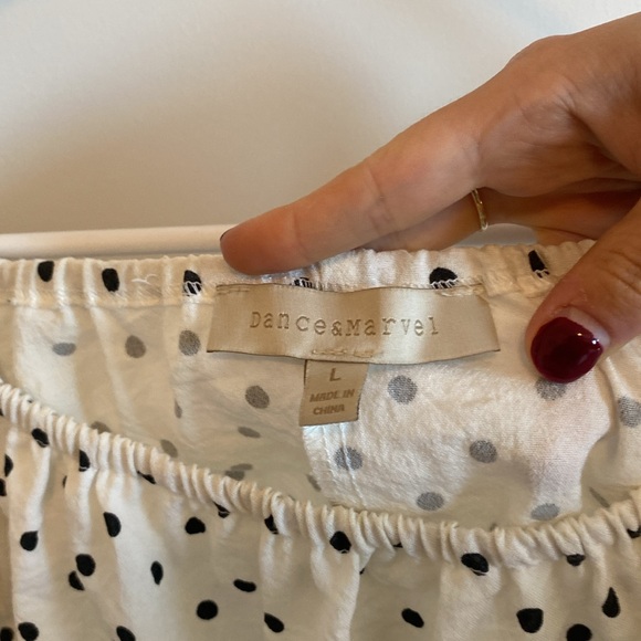 Polka dot cropped top - Picture 2 of 3